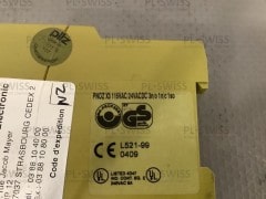 PNOZ X3 115VAC/24VACDC 3N/O 1N/C 1SO