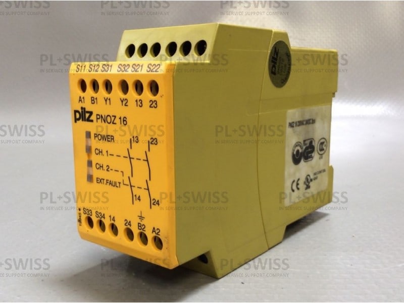 PNOZ 16 230VAC 24VDC 2N/O