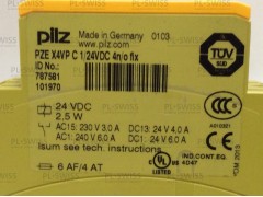 PZE X4VP C 1/24VDC 4N/O FIX