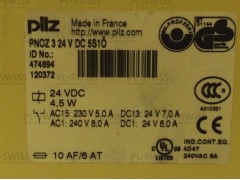 PNOZ 3 24 V DC 5S1Ö